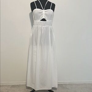 NWT Effortless White Maxi Dress